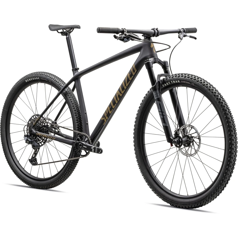 Specialized EPIC HT COMP - 29" Carbon Mountainbike - 2023 - Satin Metallic Midnight Shadow / Harvest Gold Metallic 6 Specialized EPIC HT COMP - 29" Carbon Mountainbike - 2023 - Satin Metallic Midnight Shadow / Harvest Gold Metallic - Afbeelding 4