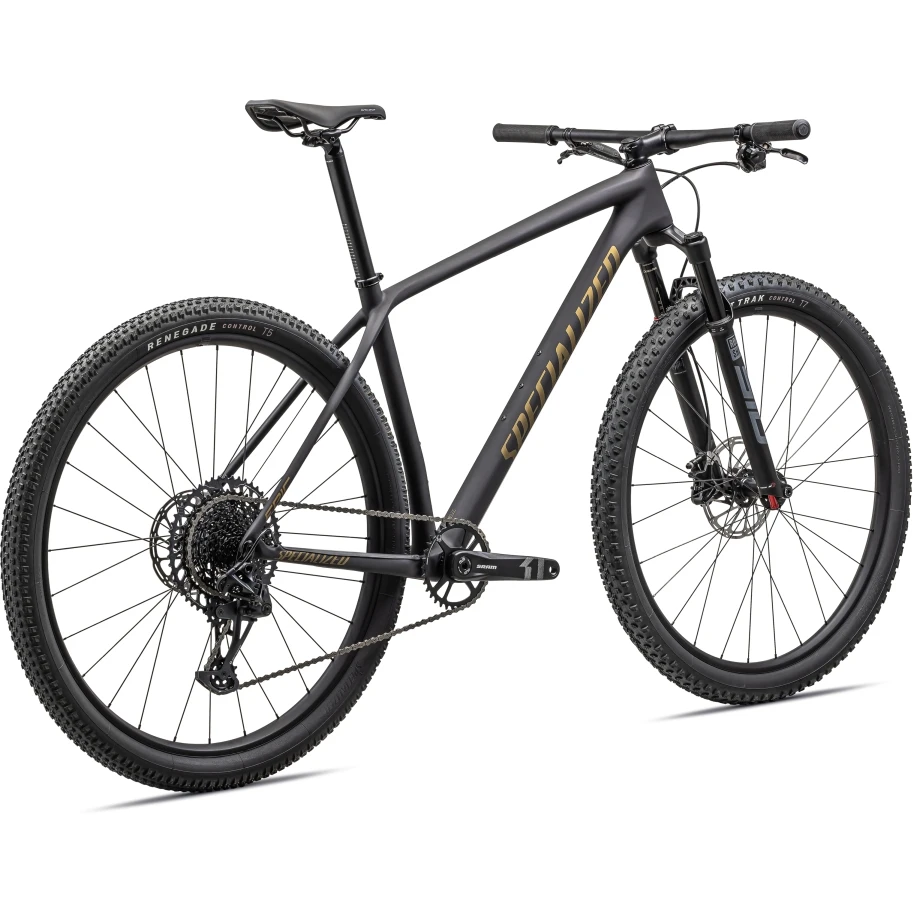 Specialized EPIC HT COMP - 29" Carbon Mountainbike - 2023 - Satin Metallic Midnight Shadow / Harvest Gold Metallic 5 Specialized EPIC HT COMP - 29" Carbon Mountainbike - 2023 - Satin Metallic Midnight Shadow / Harvest Gold Metallic - Afbeelding 3
