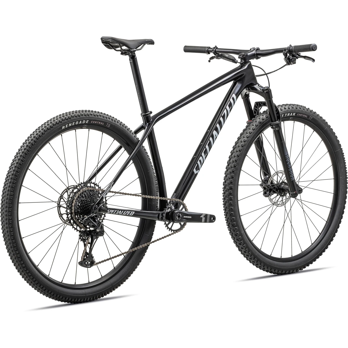 Specialized EPIC HT - 29" Carbon Mountainbike - 2023 - Gloss Tarmac Black / Abalone 6 Specialized EPIC HT - 29" Carbon Mountainbike - 2023 - Gloss Tarmac Black / Abalone - Afbeelding 4