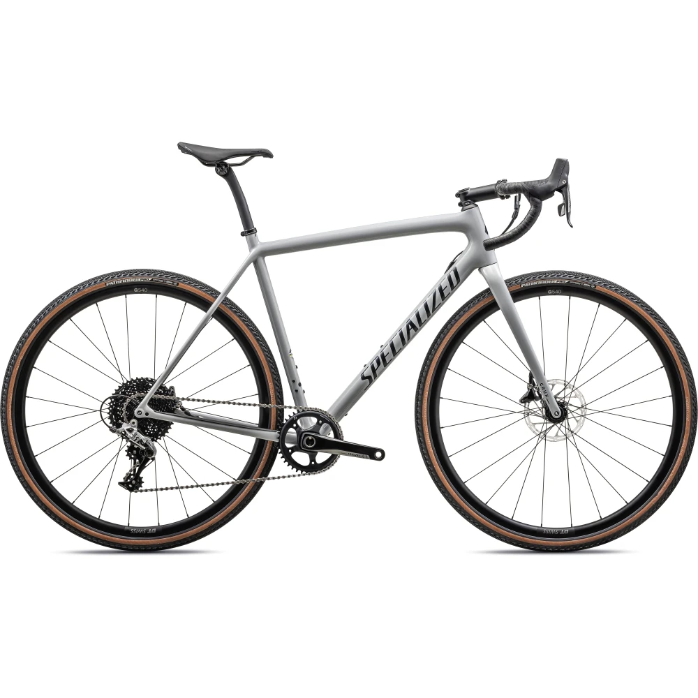 Specialized CRUX COMP - Carbon Gravel Bike - 2023 - Gloss Dove Grey / Metallic Navy 3 Specialized CRUX COMP - Carbon Gravel Bike - 2023 - Gloss Dove Grey / Metallic Navy