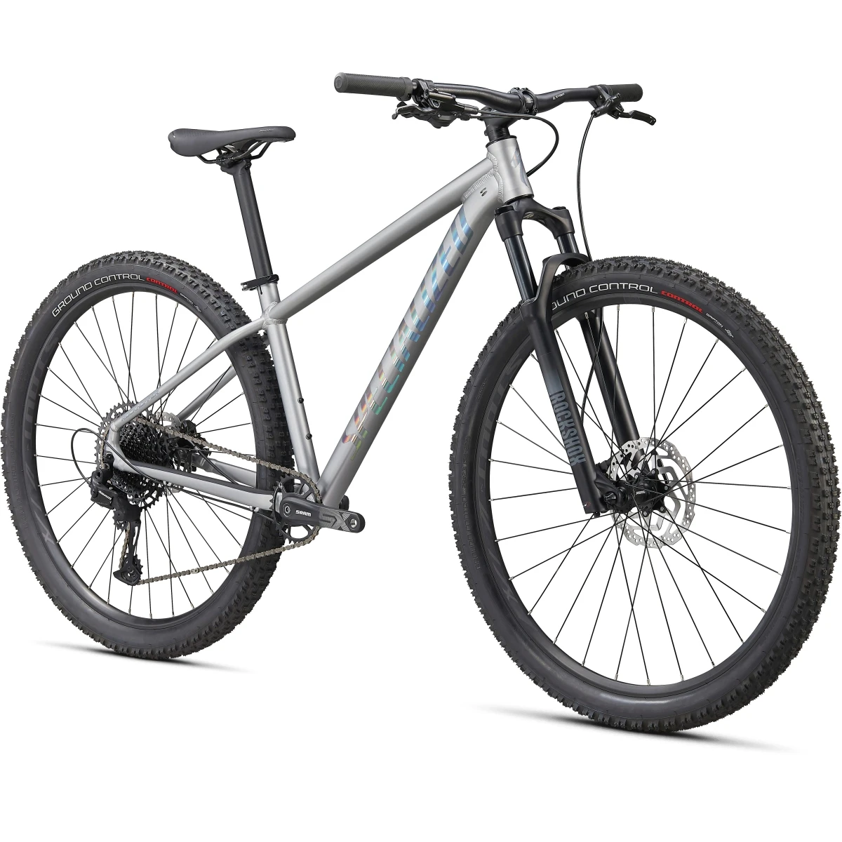 Specialized ROCKHOPPER EXPERT - 29" Mountainbike - 2023 - Satin Silver Dust / Black Holographic 5 Specialized ROCKHOPPER EXPERT - 29" Mountainbike - 2023 - Satin Silver Dust / Black Holographic - Afbeelding 3