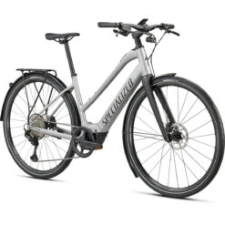 Specialized TURBO VADO 5.0 SL EQ - Step Trough E-Bike - 2022 - Brushed Aluminum / Black Reflective -Fietswereld Winkels 93921 31 vado sl 50 st eq brsh blkrefl 01 993933
