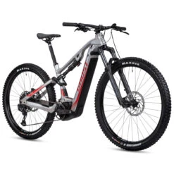 Ghost E-ASX 130 Universal - 29/27.5+" MTB Electric Bike - 2022 - Light Grey / Riot Red -Fietswereld Winkels 93as1008 ghost e asx 130 universal al e asx 130 universa gry red s 02 1149634
