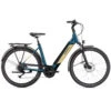 Ghost E-Teru B Essential Low EQ - 27.5" Easy Entry E-Bike - 2022 - Petrol Blue / Beige -Fietswereld Winkels 93et1040 ghost 21 e teru essential eq low blu 1101151