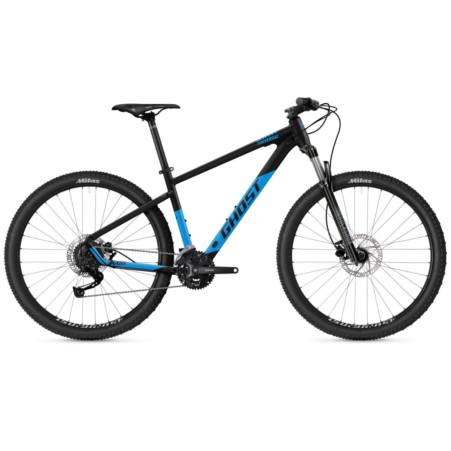 Ghost Kato Universal - 27.5" Mountainbike - 2023 - Black / Bright Blue Gloss 3 Ghost Kato Universal - 27.5" Mountainbike - 2023 - Black / Bright Blue Gloss