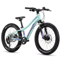 Ghost Lanao Full Party - 20" Kids Bike - 2023 - Light Mint Pearl / Fogbow Purple Glossy -Fietswereld Winkels 93la1204 ghost lanao 20 fullparty light mint 02 1494620