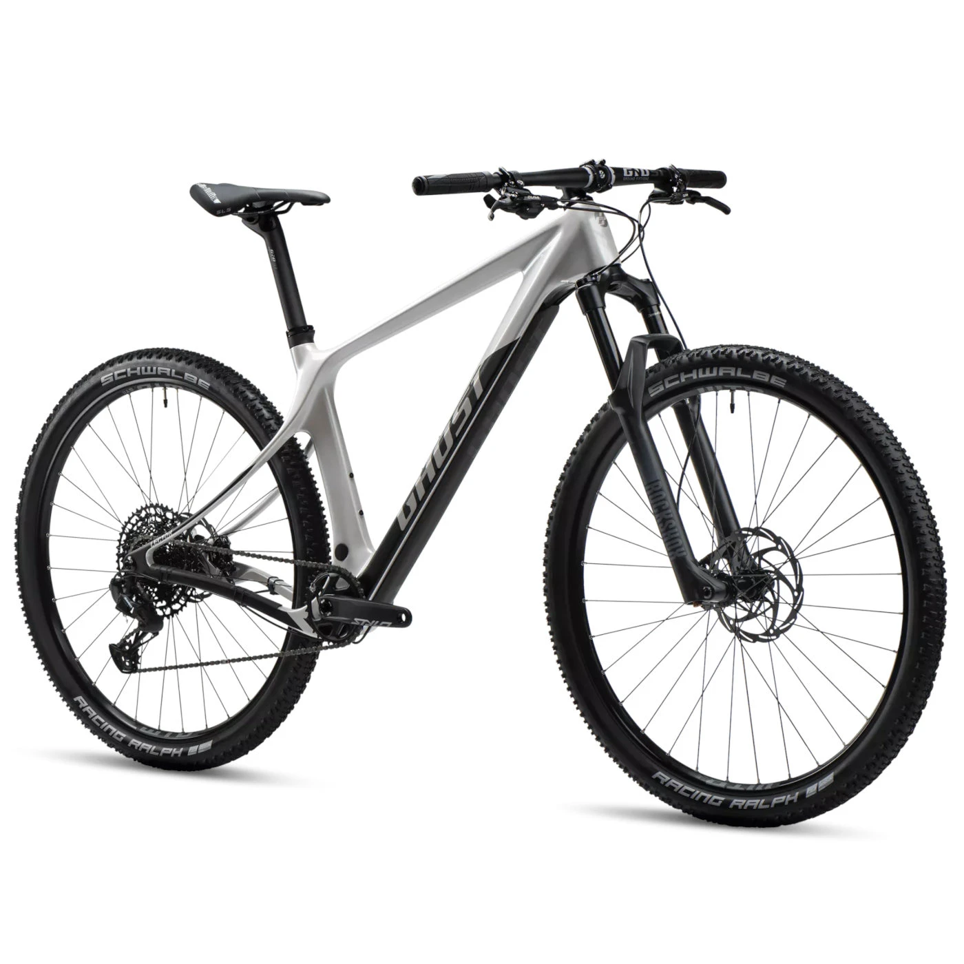 Ghost Lector SF LC - 29" Carbon Mountainbike - 2023 - Light Grey / Black 6 Ghost Lector SF LC - 29" Carbon Mountainbike - 2023 - Light Grey / Black - Afbeelding 4