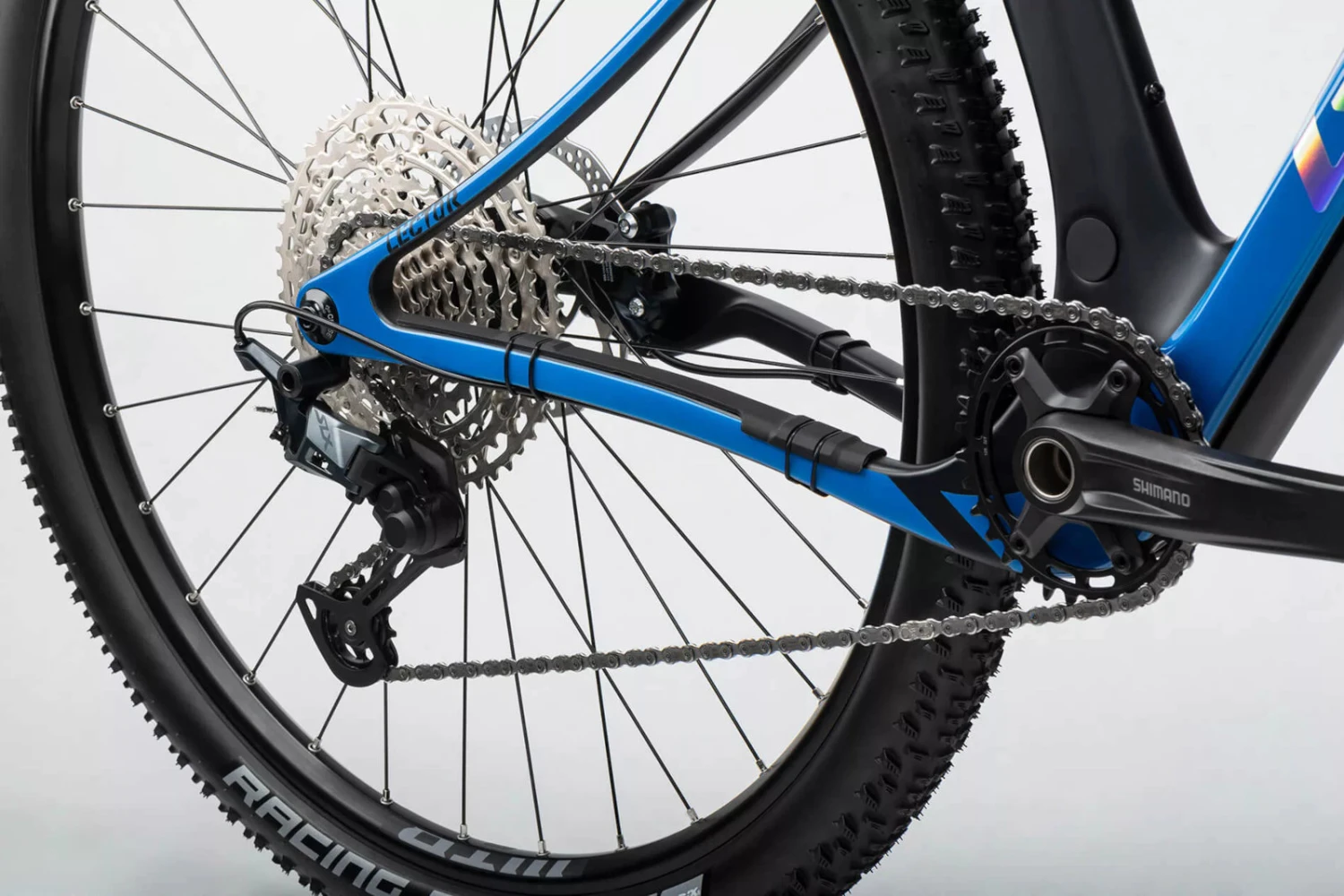 Ghost Lector SF LC Essential - 29" Carbon Mountainbike - 2023 - Raw Carbon / Blue 7 Ghost Lector SF LC Essential - 29" Carbon Mountainbike - 2023 - Raw Carbon / Blue - Afbeelding 5