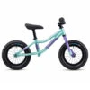 Ghost Powerkiddy - 12" Children's Running Bike - 2023 - Mint / Metallic Glossy Purple -Fietswereld Winkels 93pk1003 ghost powerkiddy 12 mint 1495013