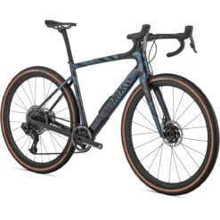 Specialized S-WORKS DIVERGE - Carbon Gravel Bike - 2022 - Gloss Light Silver / Dusty Blue / Wild -Fietswereld Winkels 95422 00 diverge sw ltsil drmsil dstblu 01 1220547