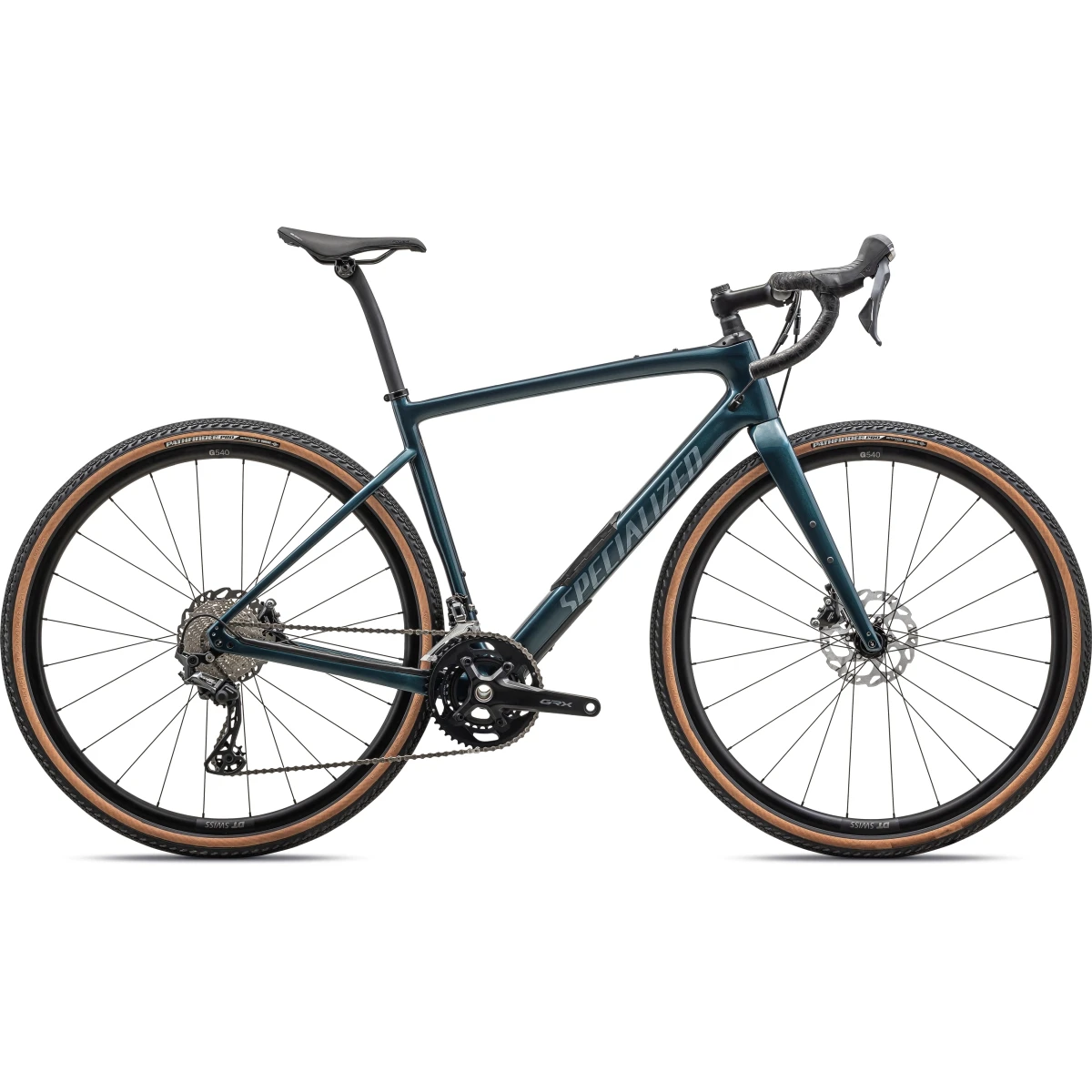 Specialized DIVERGE COMP - Carbon Gravel Bike - 2023 - Gloss Metallic Deep Lake Granite / Pearl 3 Specialized DIVERGE COMP - Carbon Gravel Bike - 2023 - Gloss Metallic Deep Lake Granite / Pearl