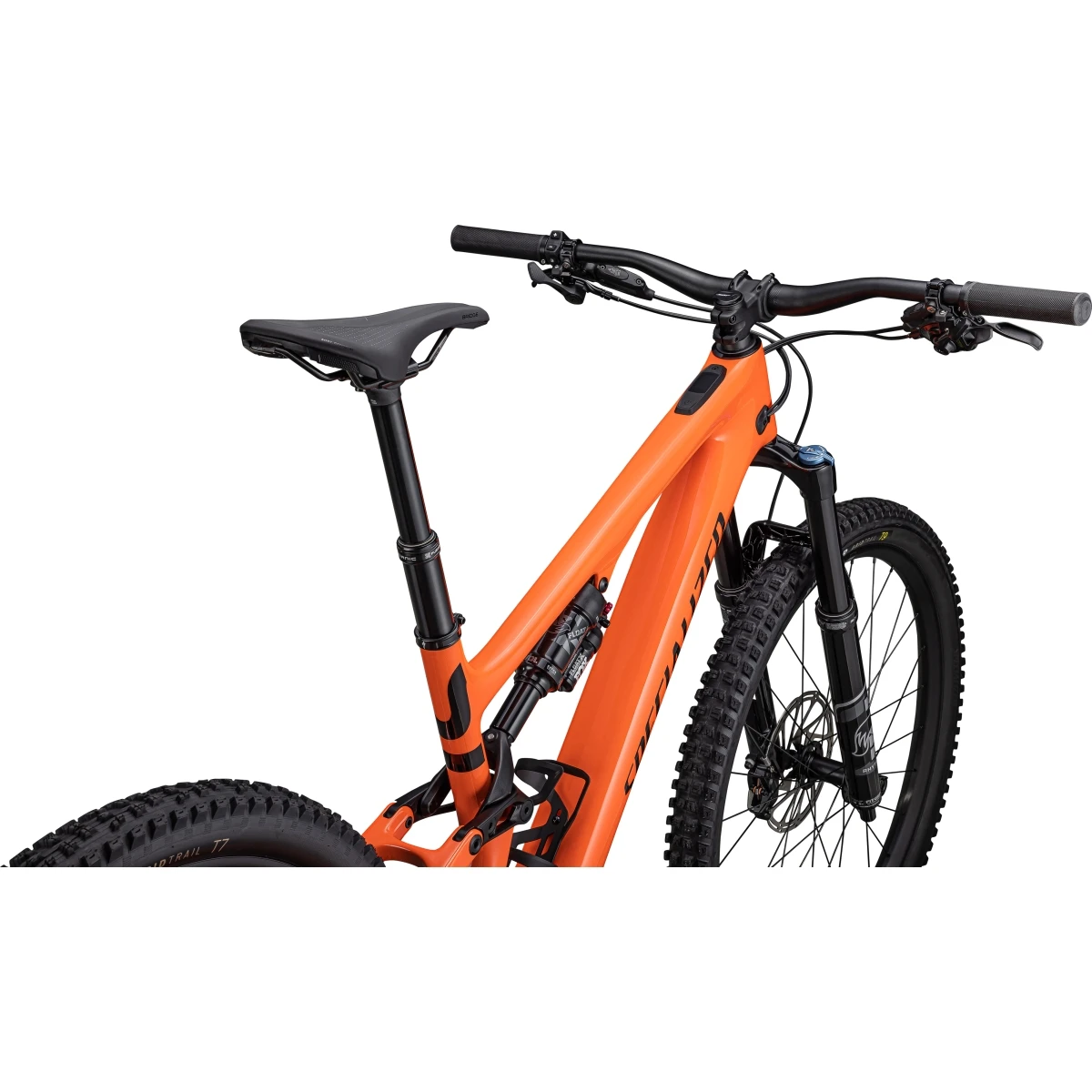 Specialized TURBO LEVO SL COMP - Carbon E-Mountainbike - 2023 - Gloss Blaze / Black / Silverdust 7 Specialized TURBO LEVO SL COMP - Carbon E-Mountainbike - 2023 - Gloss Blaze / Black / Silverdust - Afbeelding 5