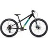 CUBE ACID 240 Disc - 24" Children's Bike - 2023 - Black / Green -Fietswereld Winkels acid 240 disc black green 1372700