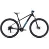 CUBE AIM - Mountainbike - 2023 - Black / Blue -Fietswereld Winkels aim black blue 1359836