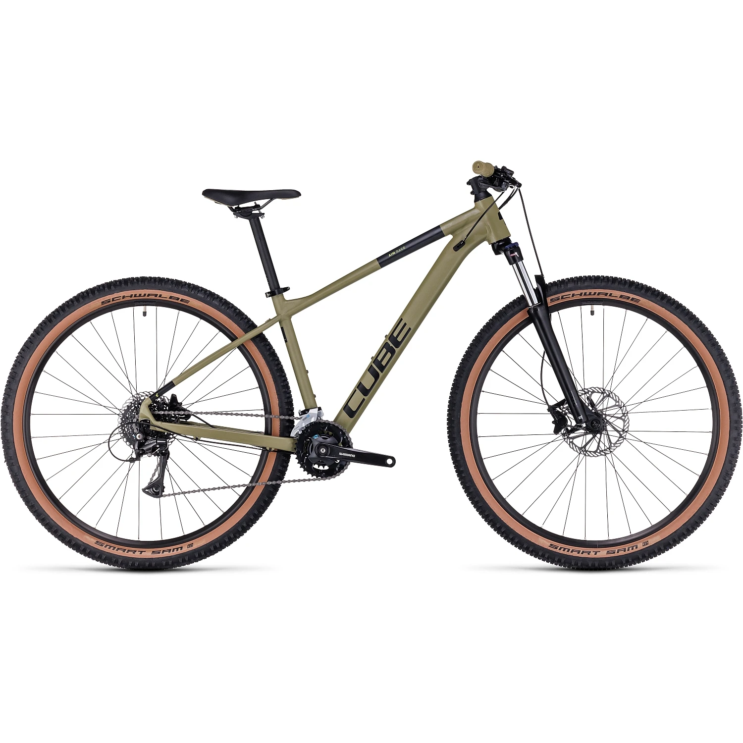 CUBE AIM Race - Mountainbike - 2023 - Olive / Black 3 CUBE AIM Race - Mountainbike - 2023 - Olive / Black
