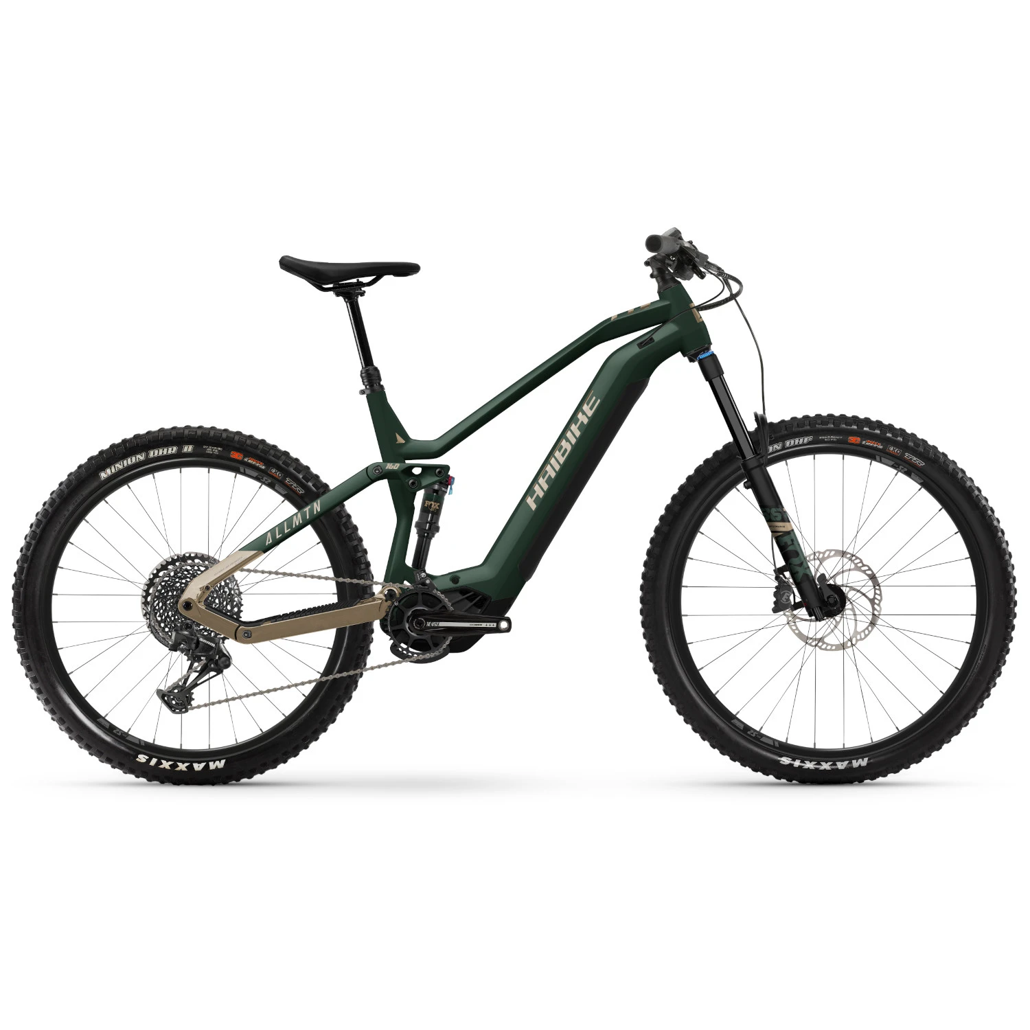 Haibike ALLMTN 7 I720Wh - 29"/27.5" E-Mountainbike - 2023 - Green/caramel - Matt&gloss 3 Haibike ALLMTN 7 I720Wh - 29"/27.5" E-Mountainbike - 2023 - Green/caramel - Matt&gloss