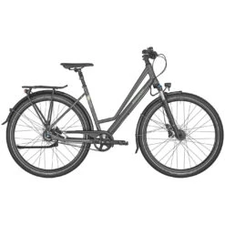 Bergamont HORIZON N8 BELT AMSTERDAM - Dame Trekkingfiets - 2023 - Shiny Dark Grey