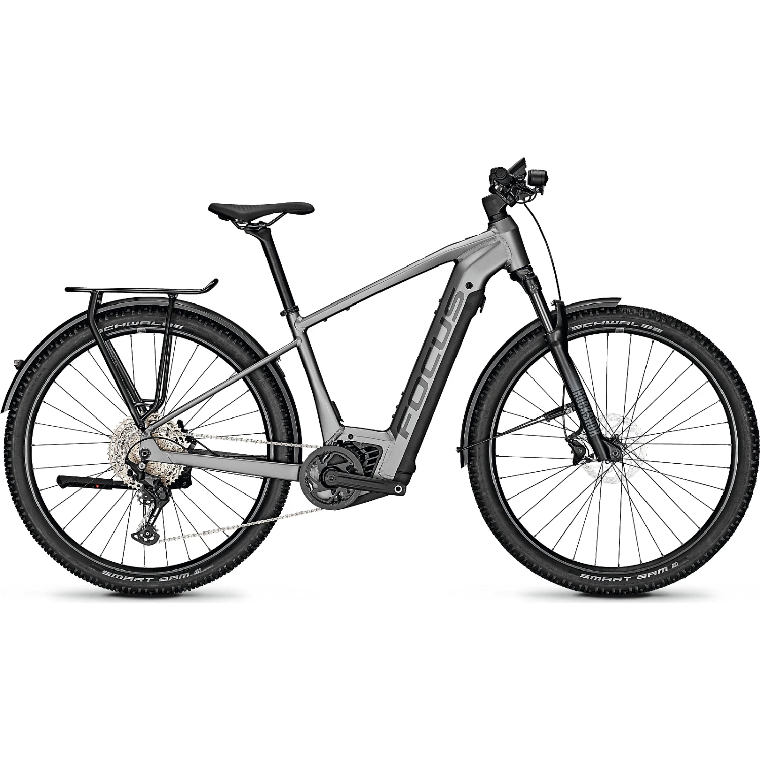FOCUS AVENTURA² 6.8 - 29" Electric Trekking Bike - 2022 - Toronto Grey 6 FOCUS AVENTURA² 6.8 - 29" Electric Trekking Bike - 2022 - Toronto Grey - Afbeelding 4
