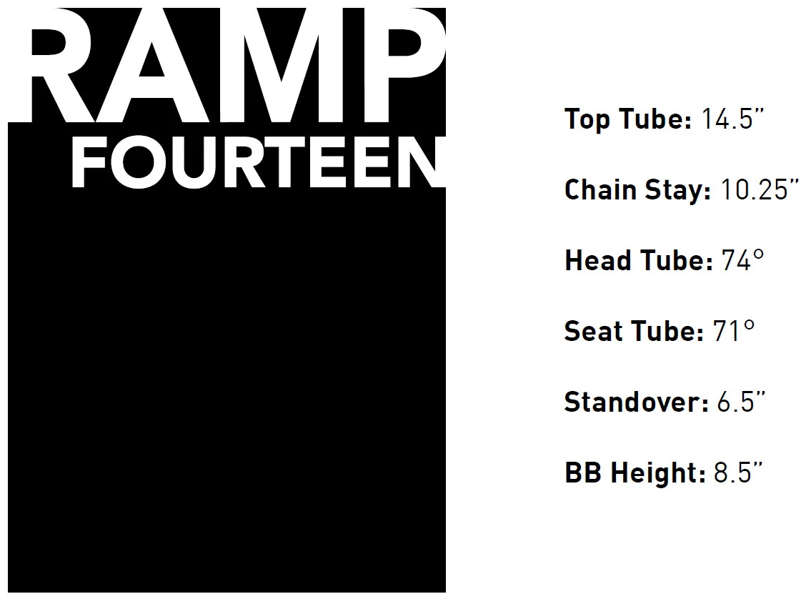 Tall Order Ramp 14" - Kinder BMX - 2021 - Gloss Blue 4 Tall Order Ramp 14" - Kinder BMX - 2021 - Gloss Blue - Afbeelding 2