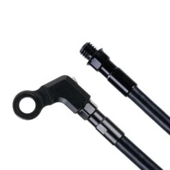 Trickstuff Kevlar Remleiding Set - Hoekverbinding & M6x1 - 1700mm - Zwart