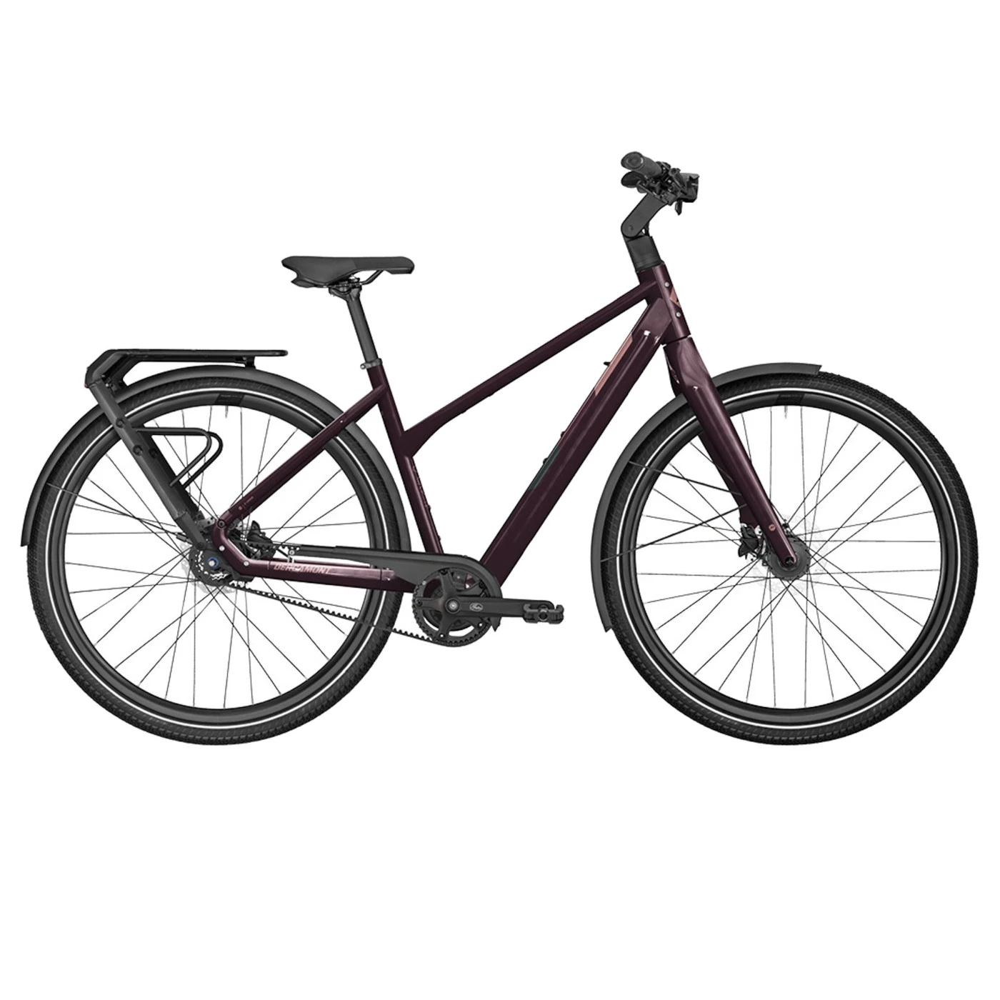 Bergamont E-VITESS EXPERT LADY - Dame Trekking E-Bike - 2023 - Shiny Cassis Red 3 Bergamont E-VITESS EXPERT LADY - Dame Trekking E-Bike - 2023 - Shiny Cassis Red
