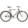 Creme Cycles CAFERACER Man Solo - Men Citybike - 2023 - Black -Fietswereld Winkels bi cre 2232 caferacer man solo black 1153611
