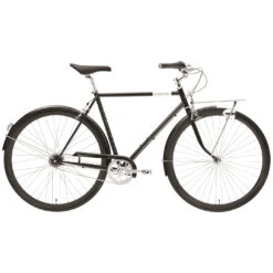 Creme Cycles CAFERACER Man Solo - Men Citybike - 2023 - Black