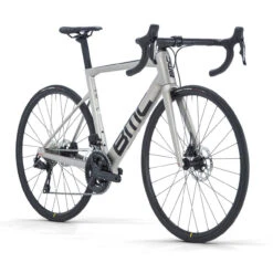 BMC TEAMMACHINE SLR FIVE - Carbon Roadbike - 2023 - Arctic Silver / Black -Fietswereld Winkels bmc 23 10611 008 teammachine slr five arctic silver black 2 6 1493736