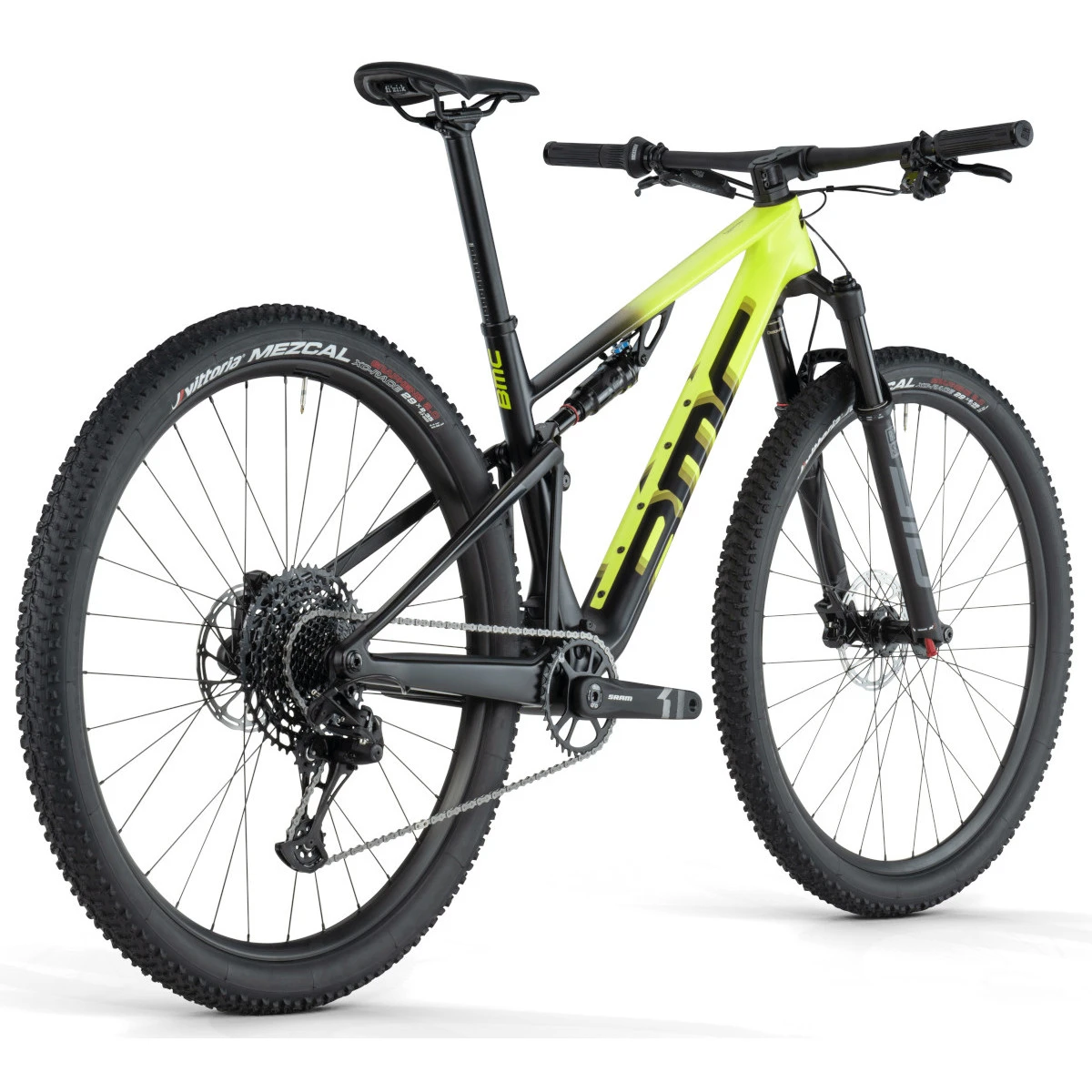 BMC FOURSTROKE FOUR - 29" Carbon Mountainbike - 2024 - Acid Yellow / Black 6 BMC FOURSTROKE FOUR - 29" Carbon Mountainbike - 2024 - Acid Yellow / Black - Afbeelding 4