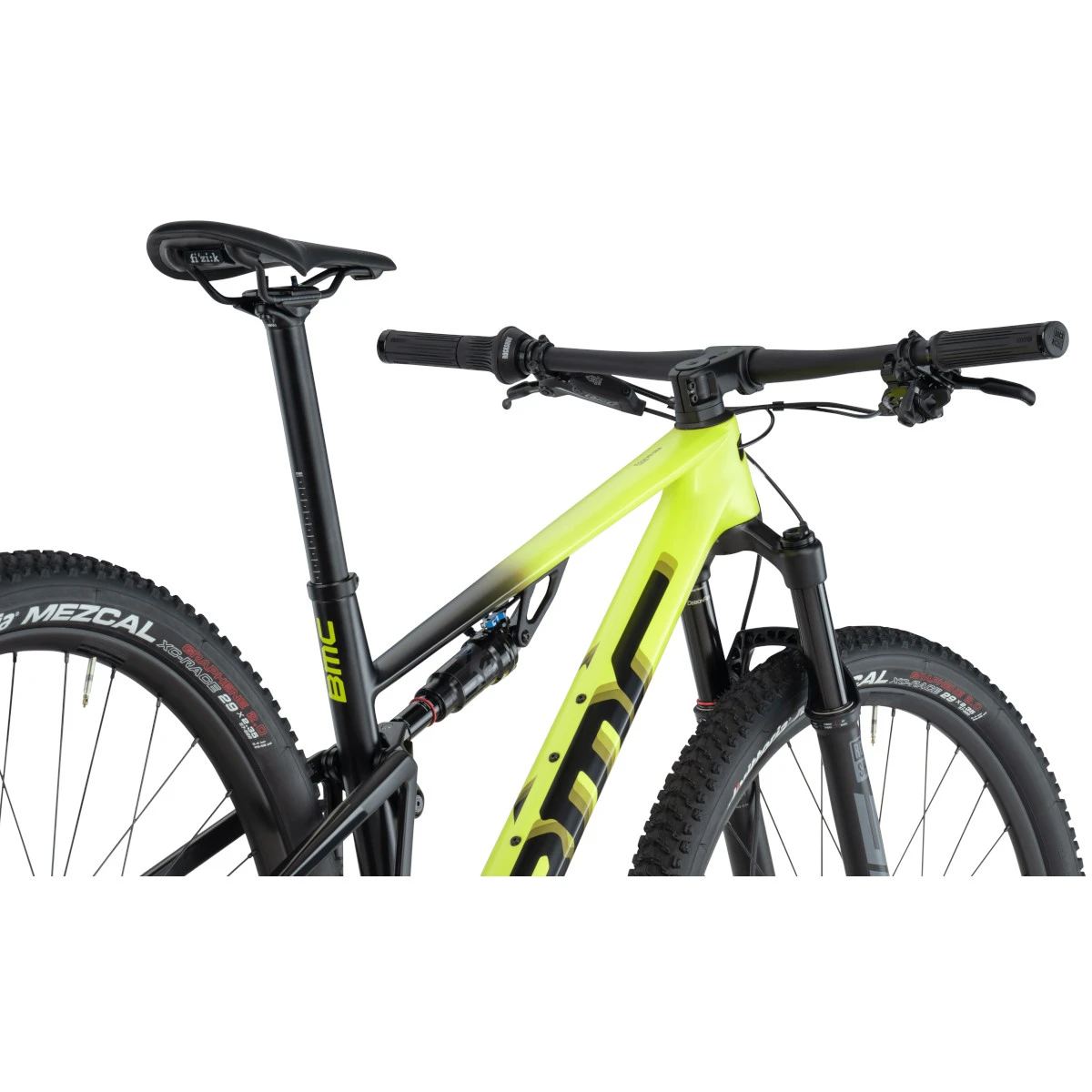 BMC FOURSTROKE FOUR - 29" Carbon Mountainbike - 2024 - Acid Yellow / Black 8 BMC FOURSTROKE FOUR - 29" Carbon Mountainbike - 2024 - Acid Yellow / Black - Afbeelding 6