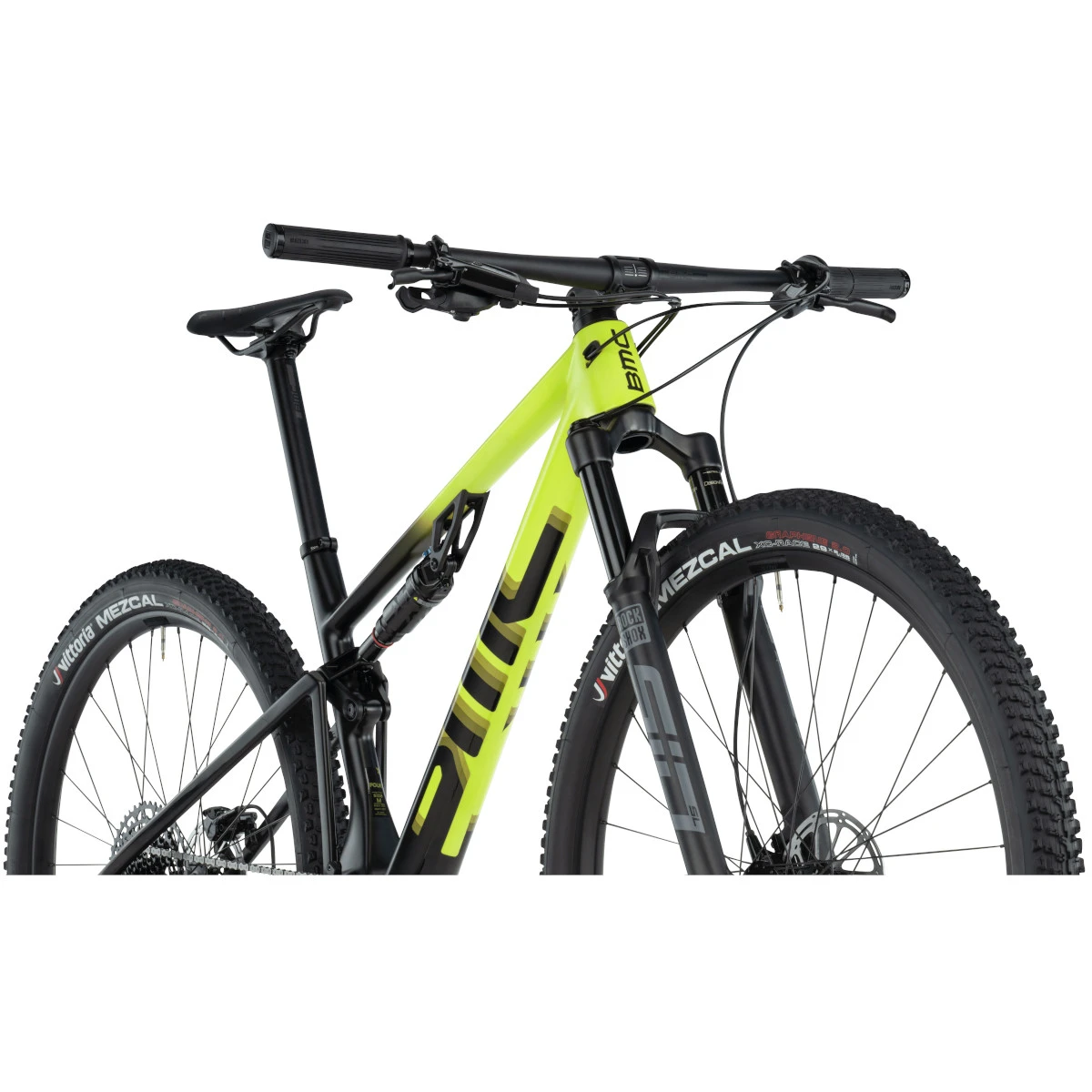 BMC FOURSTROKE FOUR - 29" Carbon Mountainbike - 2024 - Acid Yellow / Black 7 BMC FOURSTROKE FOUR - 29" Carbon Mountainbike - 2024 - Acid Yellow / Black - Afbeelding 5
