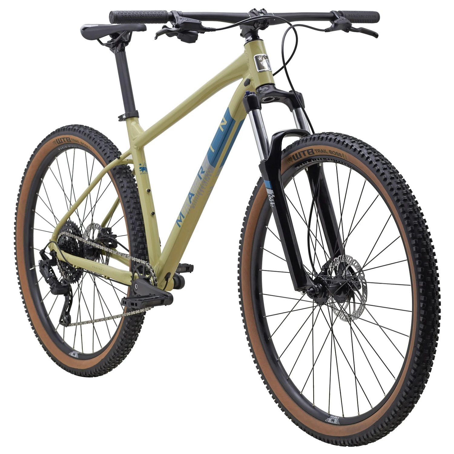 Marin BOBCAT TRAIL 4 - 27.5" Mountain Bike - 2023 - Gloss Tan/bluish Green/grey 5 Marin BOBCAT TRAIL 4 - 27.5" Mountain Bike - 2023 - Gloss Tan/bluish Green/grey - Afbeelding 3