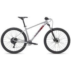 Marin BOBCAT TRAIL 4 - 29" Mountain Bike - 2023 - Polish Silver - Dark Red