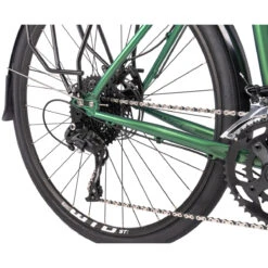 Bombtrack ARISE TOUR - Trekkingfiets - 2023 - Metallic Green -Fietswereld Winkels bombtrack arise tour green 07 1568867
