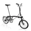Brompton C Line Utility - 3-Speed - High Bar - Extended Seatpost - 16" Folding Bike - 2022 - Black Matt 2 Brompton C Line Utility - 3-Speed - High Bar - Extended Seatpost - 16" Folding Bike - 2022 - Black Matt -Fietswereld Winkels c line utility 3 speed high bar extended seatpost black matt 1216926