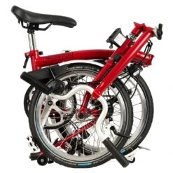 Brompton C Line Utility - 3-Speed - High Bar - Telescopic Seatpost - Dynamo - 16" Folding Bike - 2022 - House Red Matt 11 Brompton C Line Utility - 3-Speed - High Bar - Telescopic Seatpost - Dynamo - 16" Folding Bike - 2022 - House Red Matt -Fietswereld Winkels c line utility 3 speed high bar extended seatpost dynamo house red matt 3 1217623