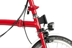 Brompton C Line Utility - 3-Speed - High Bar - Telescopic Seatpost - Dynamo - 16" Folding Bike - 2022 - House Red Matt 14 Brompton C Line Utility - 3-Speed - High Bar - Telescopic Seatpost - Dynamo - 16" Folding Bike - 2022 - House Red Matt -Fietswereld Winkels c line utility 3 speed high bar extended seatpost dynamo house red matt 6 1217624