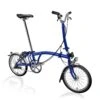 Brompton C Line Utility - 3-Speed - High Bar - Extended Seatpost - Dynamo - 16" Folding Bike - 2022 - Picadilly Blue Matt -Fietswereld Winkels c line utility 3 speed high bar extended seatpost dynamo picadilly blue matt 1 1217631