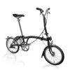 Brompton C Line Utility - 3-Speed - High Bar - Telescopic Seatpost - 16" Folding Bike - 2022 - Black Matt 1 Brompton C Line Utility - 3-Speed - High Bar - Telescopic Seatpost - 16" Folding Bike - 2022 - Black Matt -Fietswereld Winkels c line utility 3 speed high bar telescopic seatpost black matt 1 1217785