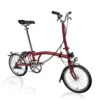 Brompton C Line Utility - 3-Speed - High Bar - Telescopic Seatpost - Dynamo - 16" Folding Bike - 2022 - House Red Matt -Fietswereld Winkels c line utility 3 speed high bar telescopic seatpost dynamo house red matt 1 1217860
