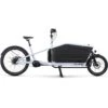 CUBE CARGO DUAL HYBRID 1000 - Bakfiets E-Bike - 2023 - Flashwhite / Black -Fietswereld Winkels cargo dual hybrid 1000 flashwhite black 1403175