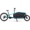 CUBE CARGO SPORT DUAL HYBRID 1000 - Bakfiets E-Bike - 2023 - Blue / Lime -Fietswereld Winkels cargo sport dual hybrid 1000 blue lime 1403372