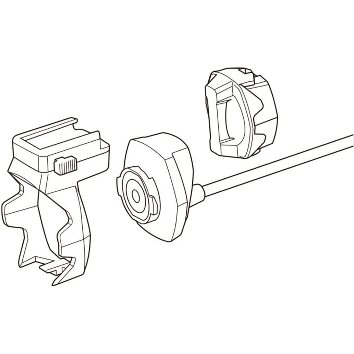 Cateye Cat Eye E-Bike Adapter Kit For Front Light GVolt 100 - Black 5 Cateye Cat Eye E-Bike Adapter Kit For Front Light GVolt 100 - Black - Afbeelding 3