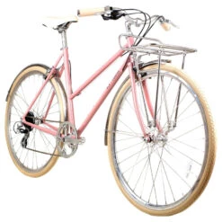 BLB BUTTERFLY - Women City-Bike - 2022 - Dusty Pink 9 BLB BUTTERFLY - Women City-Bike - 2022 - Dusty Pink -Fietswereld Winkels cbb88lp019 0037696 blb butterfly 8spd town bike dusty pink 03 1276258