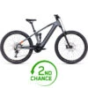 CUBE STEREO HYBRID 120 Pro 750 - E-Mountainbike - 2023 - Flashgrey / Orange A00 - B-Keus -Fietswereld Winkels cube stereo hybrid 120 pro 750 electric mountainbike 2023 flashgrey orange a00 2nd choice 1580272