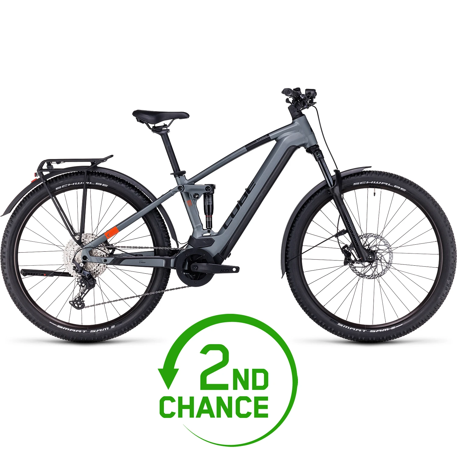 CUBE STEREO HYBRID 120 Pro Allroad 750 - E-Mountainbike - 2023 - Flashgrey / Orange - B-Keus 3 CUBE STEREO HYBRID 120 Pro Allroad 750 - E-Mountainbike - 2023 - Flashgrey / Orange - B-Keus