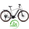 CUBE TOURING HYBRID Pro 625 - Trekking E-Bike - 2023 - Pearlysilver / Black - B-Keus