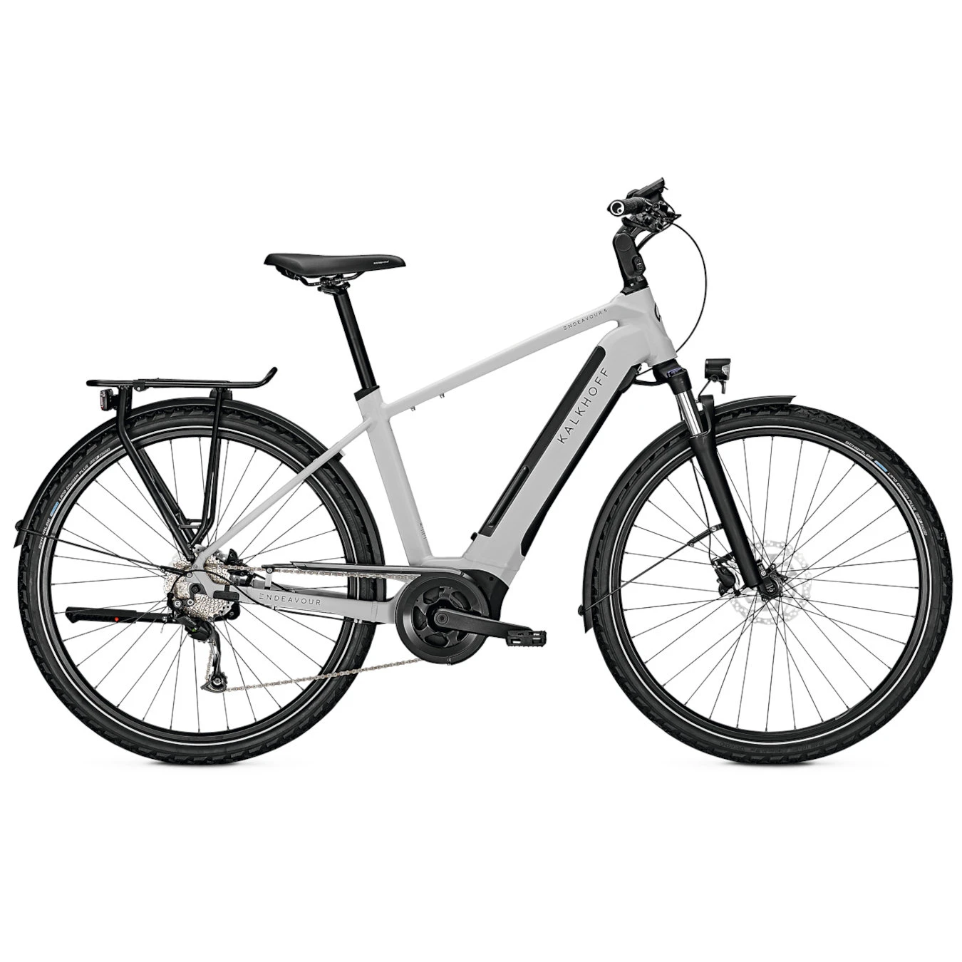 Kalkhoff ENDEAVOUR 5.B SEASON - Men's Trekking E-Bike - 2022 - Lightgrey Matt 3 Kalkhoff ENDEAVOUR 5.B SEASON - Men's Trekking E-Bike - 2022 - Lightgrey Matt