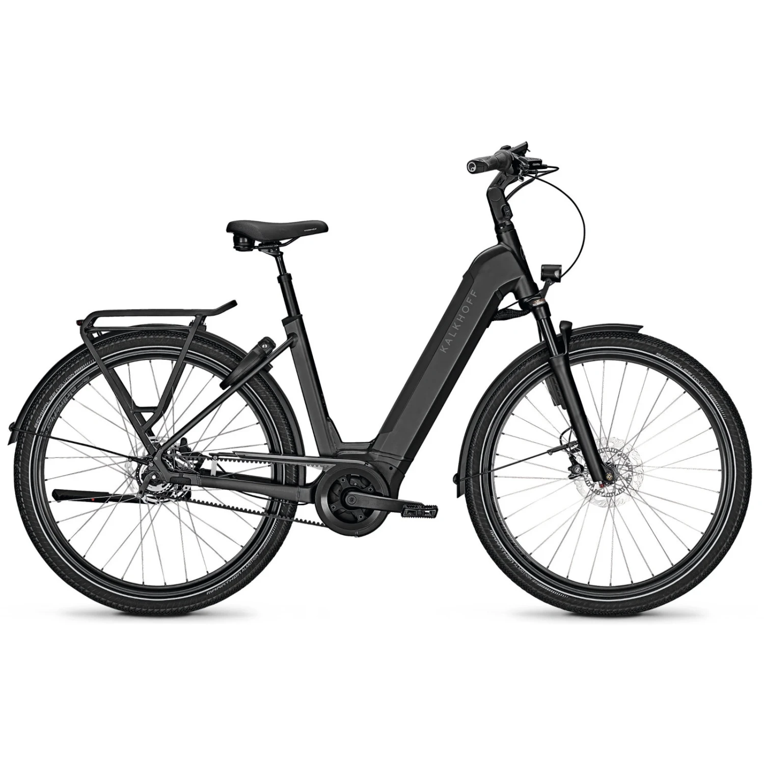 Kalkhoff IMAGE 5.B ADVANCE+ ABS - Easy Entry E-Bike With Belt Drive - 2023 - Diamondblack Matt 3 Kalkhoff IMAGE 5.B ADVANCE+ ABS - Easy Entry E-Bike With Belt Drive - 2023 - Diamondblack Matt