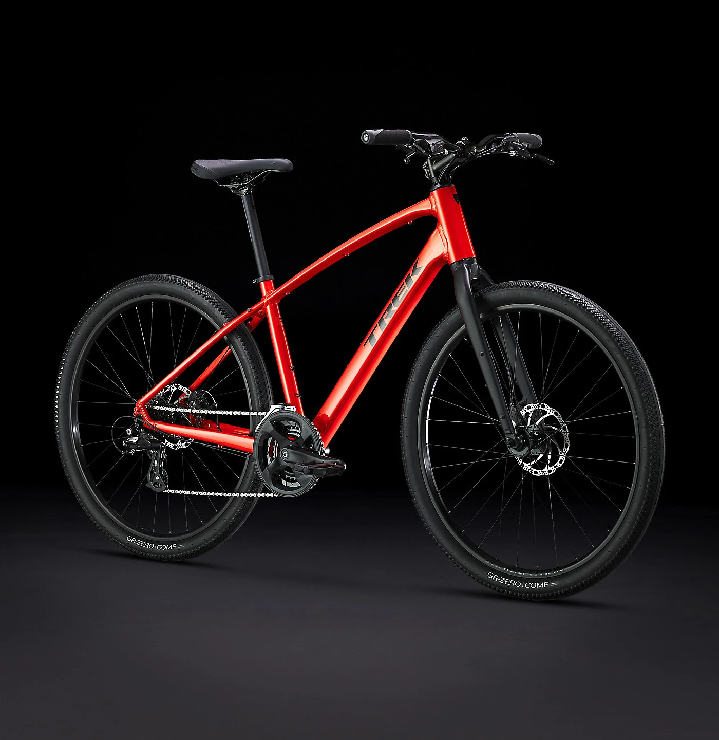 Trek Dual Sport 1 Gen 5 Cross Bike - 2023 - Lava 5 Trek Dual Sport 1 Gen 5 Cross Bike - 2023 - Lava - Afbeelding 3